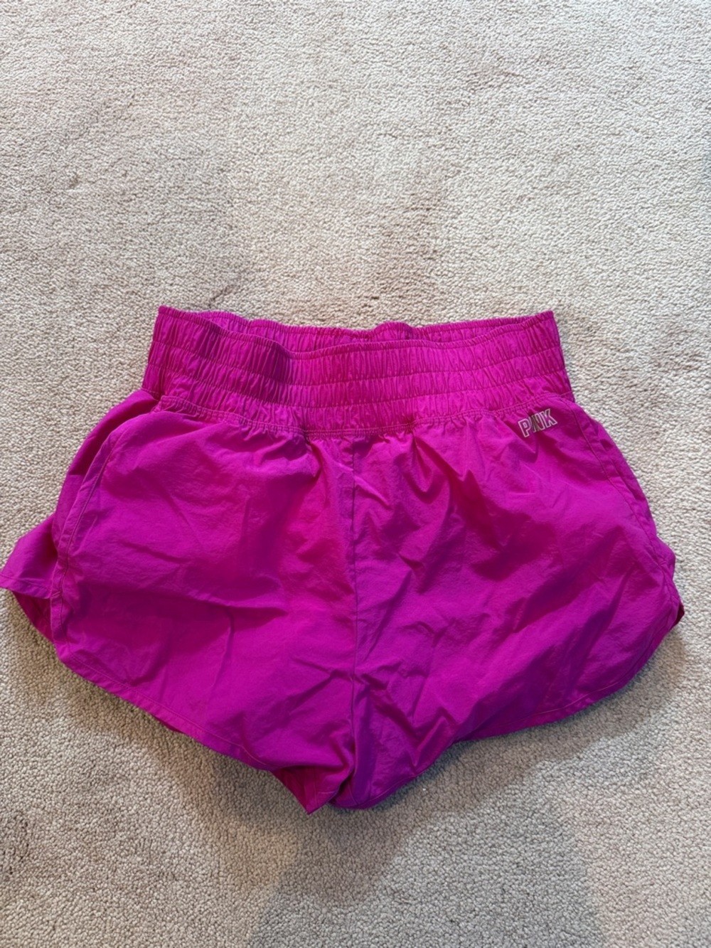 PINK Victoria's Secret- Magenta Athletic Shorts